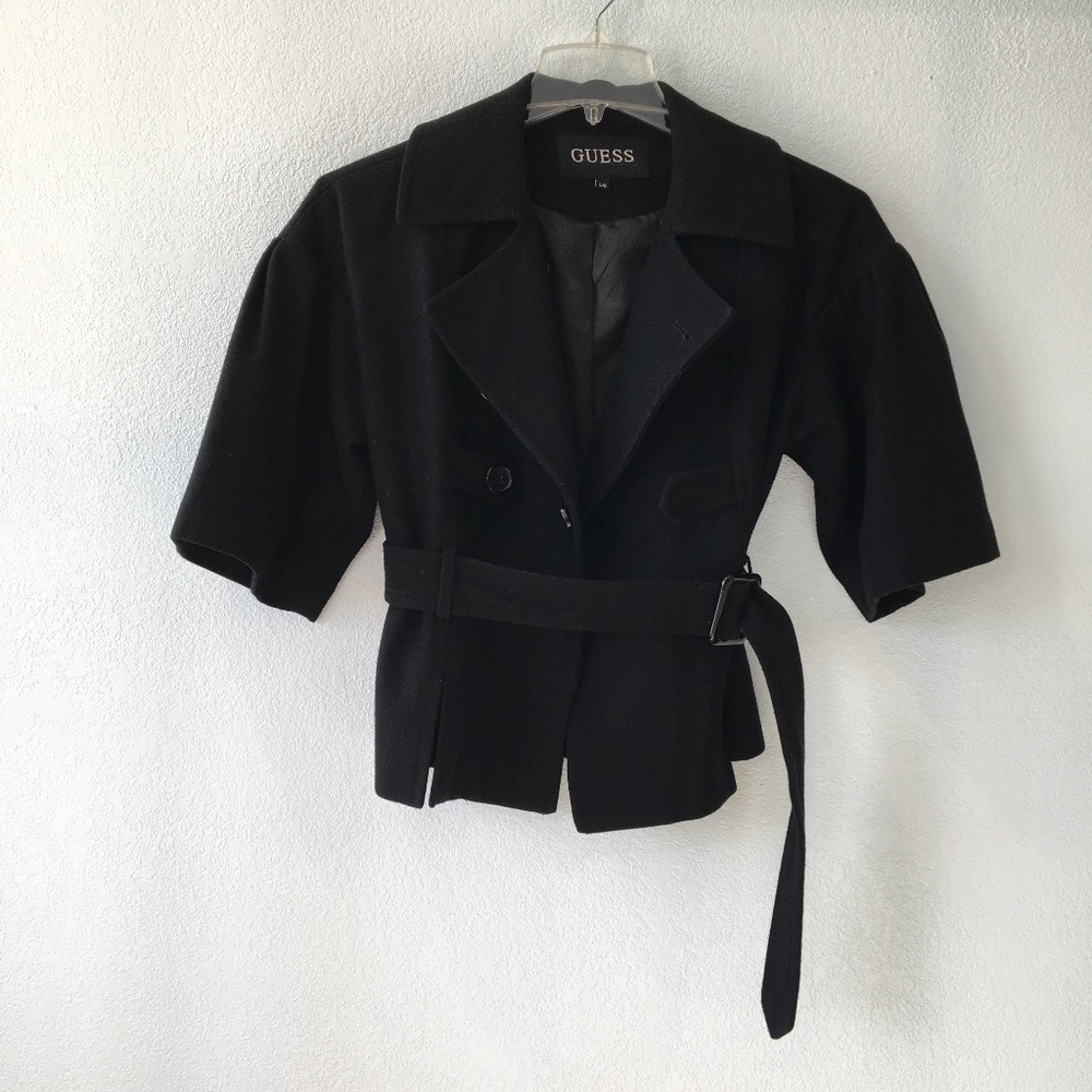 Guess Wool Blend Coat  Size L